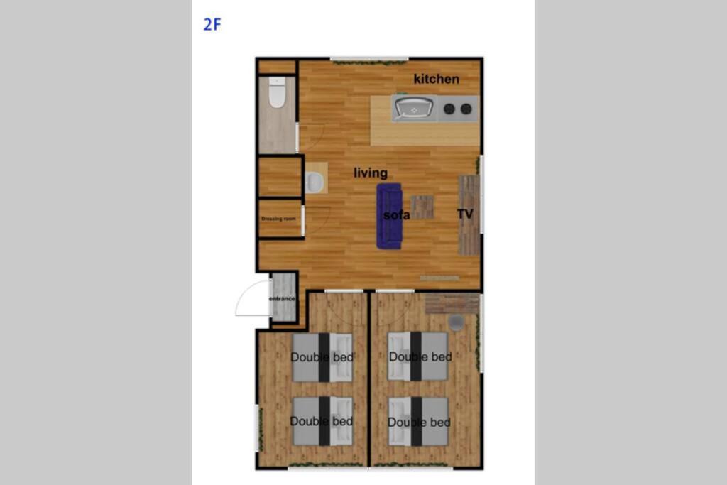 Apartmán アンドステイ石原2丁目201 Prefektura Tokio Exteriér fotografie